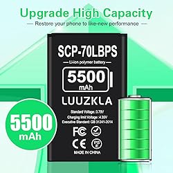Luuzkla 5500mAh SCP-70LBPS for Kyocera Flip Phone