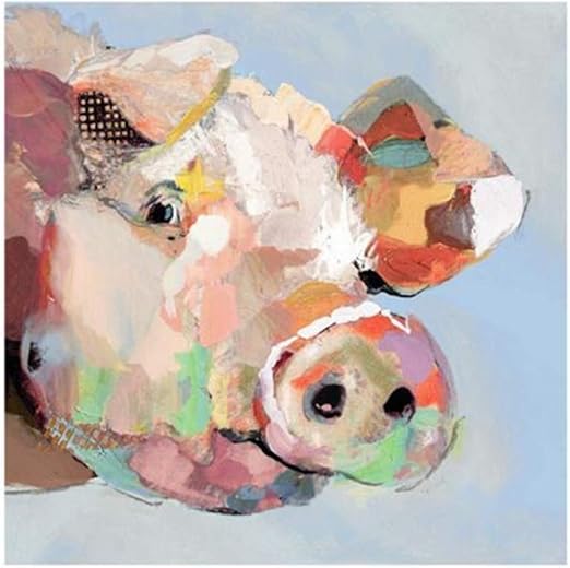 Gbwzz Venta Pintada A Mano Cuchillo Pintura Al Oleo Sobre Lienzo