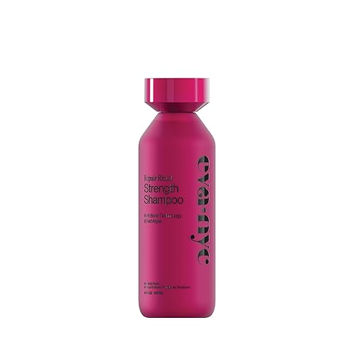 Eva NYC Ritual Repair Shampoo - Protect and Strengthen Dry, Damaged Hair with Bond Technology - Reduce Breakage - Color-Safe Formula with Red Algae - Orange Zest + Sage Scent - 10 fl oz