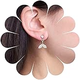 Yheakne Vintage Crystal Mermaid Dangle Earrings Cz Fish Tail Earrings Gold Tail Drop Earring Rhinestone Stud Earrings Jewelry for Women