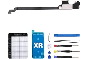 CYKJGS for iPhone Xr Ear Speaker Replacement OEM Repair Kit iPhoneXr New Front Earpiece Module with Ambient Light Sensor Flex Cable Connector Proximity Sensor Fix Tools Kit A1984 A2105 A2106 A2108