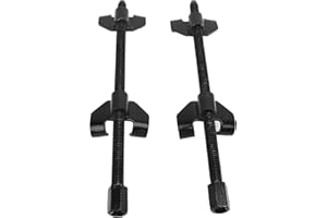 GRCFUMO 2Pcs Coil Spring Compressor, Heavy Duty Coil Spring Compressor Strut Remover Installer Tool, High Carbon Steel Profes