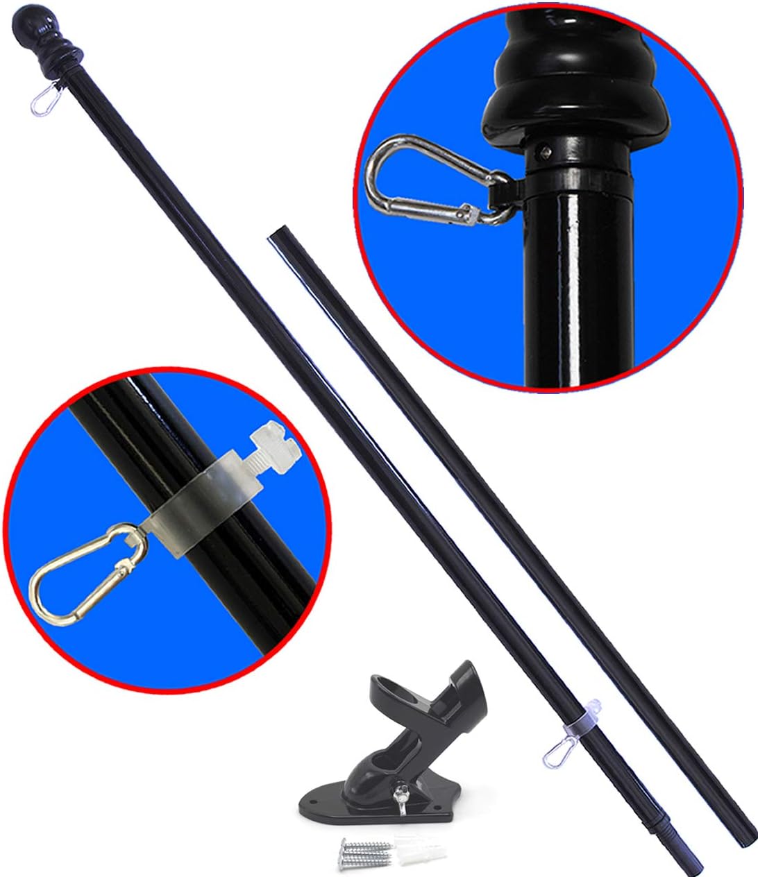 American Signature Flag Pole and Bracket Holder Kit