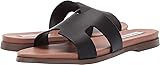 Steve Madden Women's Dariella Black Leather 7.5 M US