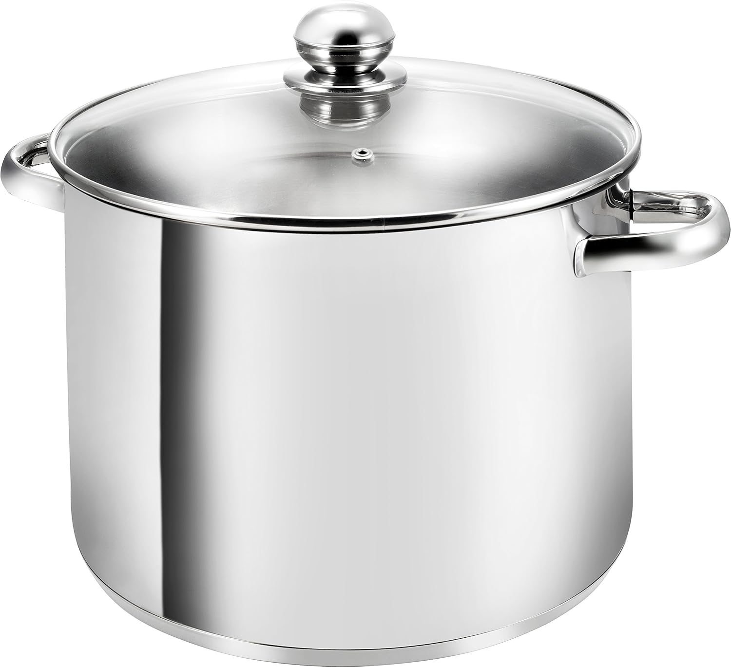 Kopf 125501 Grandis large cooking pot, diameter 30 cm, height 22 cm, 15 litres, Stainless Steel