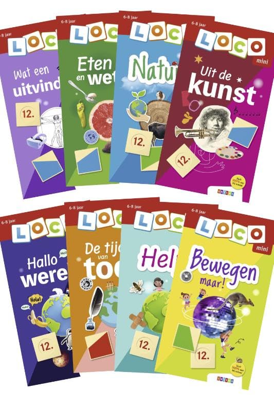 Loco mini pakket Code D (8 boekjes)