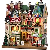 Lemax 15804 Christmas Village Facade: Tis the Season Shops
