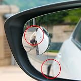 Spurtar Blind Spot Mirrors 2 Pack Round 50mm 360° Adjustable view 2