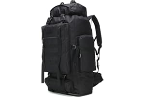 W WINTMING WintMing 70L Camping Hiking Backpack Molle Rucksack Waterproof Traveling Daypack