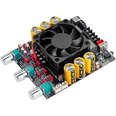 Hosyond TPA3255 Bluetooth 5.3 Power Amplifier Board 300W+300W | 2.0 Channel Stereo HiFi Digital Amp Board Audio Receiver with Treble Bass Control for DIY Passive Speakers