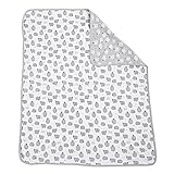Mud Pie Sheep Reversible Cotton Baby Blanket