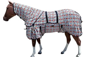 HILASON Horse Fly Sheet - Summer Spring UV Protection Mesh Bug Mosquito FlySheet for Horses | Fly-Sheet