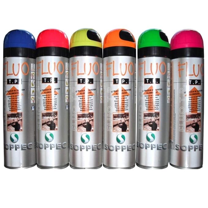 Baustellenmarkier-Spray Fluo TP - Farbe: pink