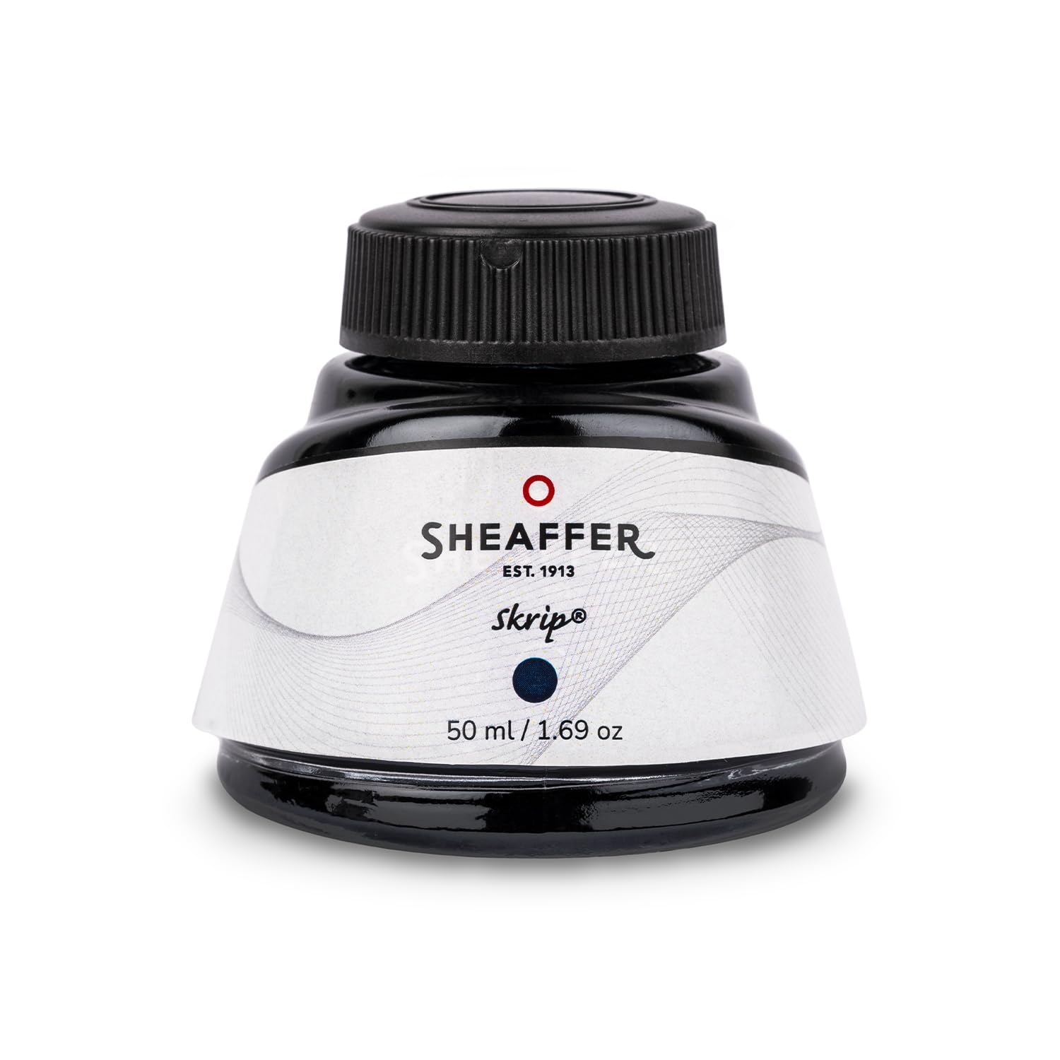 Sheaffer Skrip - Bottled ink, suitable for sheaffer fountain pens, 50 ml bottle, blue/black