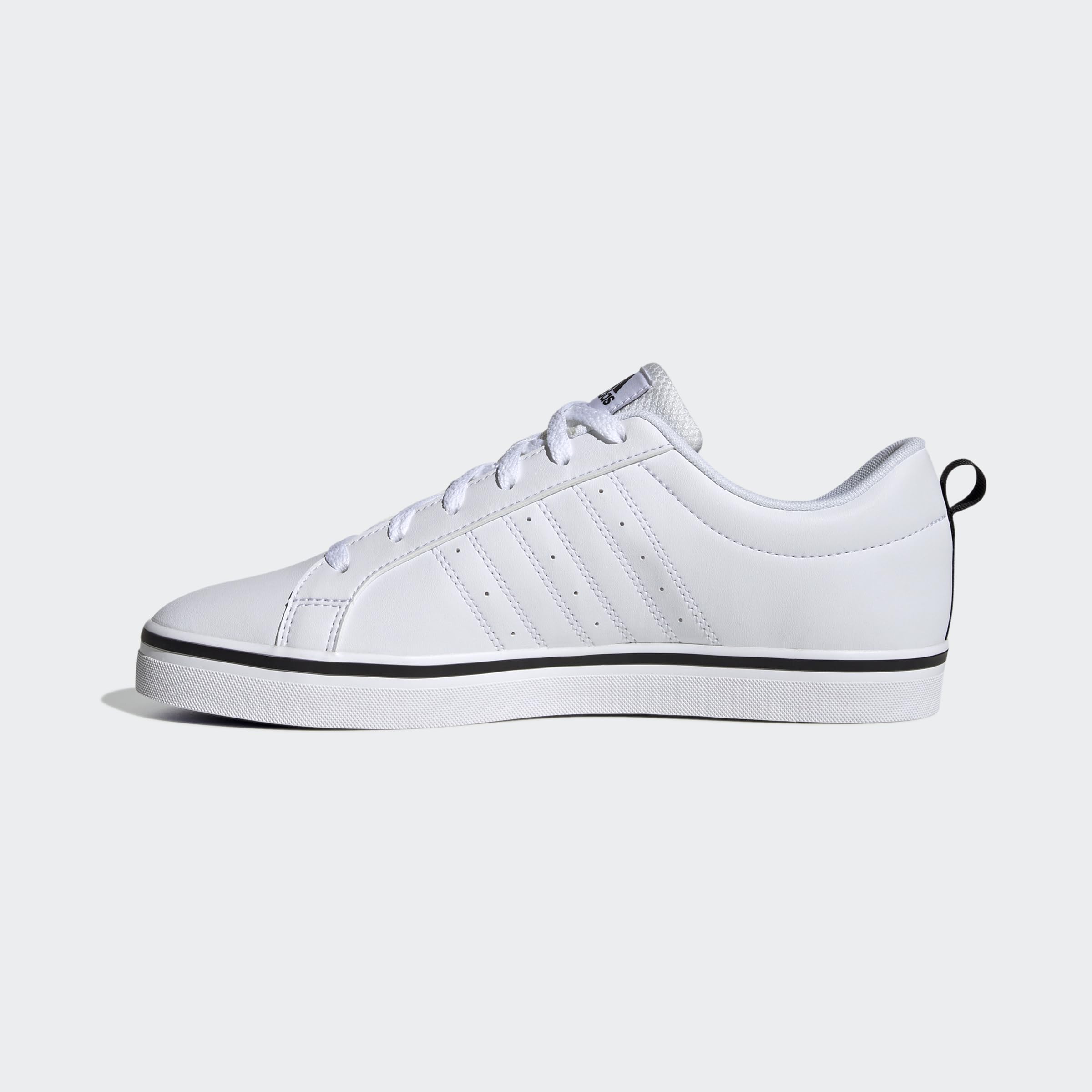 adidas Unisex VS Pace 2.0 Shoes, Cloud White / Core Black / Cloud White, 43 1/3 EU 4