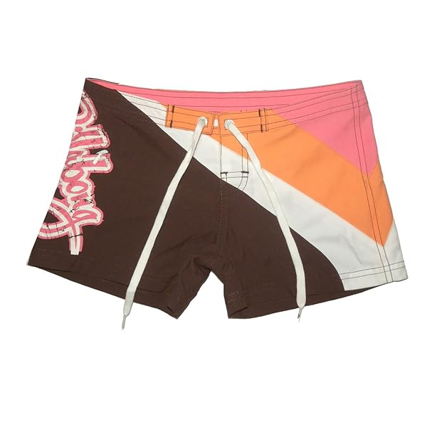 GIRLS BILLABONG CASUAL BEACH & SURF SUMMER SHORTS - Multicolor (Size: 10)