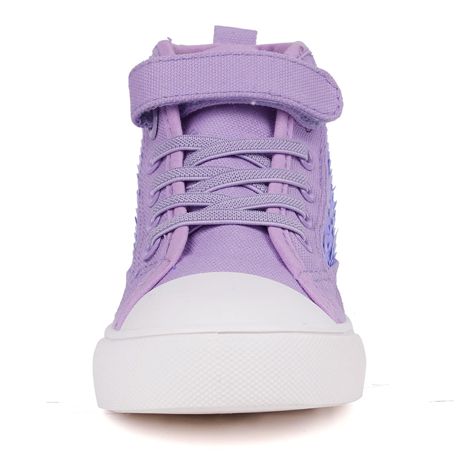 Toandon Kids Adorable Fashion High Top Casual Canvas Sneakers