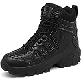 FancyDog Men's Military Tactical Boot Lightweight Comfortable Boots Motorcycle Combat Hiking Boots Hiking Boots Hiking Shoes