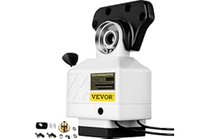 VEVOR Power Feed X-Axis 150Lbs Torque,Power Feed Milling Machine 0-200PRM, Power Table Feed Mill 110V,for Bridgeport and Simi