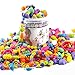 Looching 165pcs Kids Pop Beads Set Creative Jewelry Snap Kit DIY Necklace Bracelet Art Crafts Gift Toys for Kids Girls