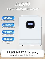 3000W All in One Solar Hybrid Inverter with