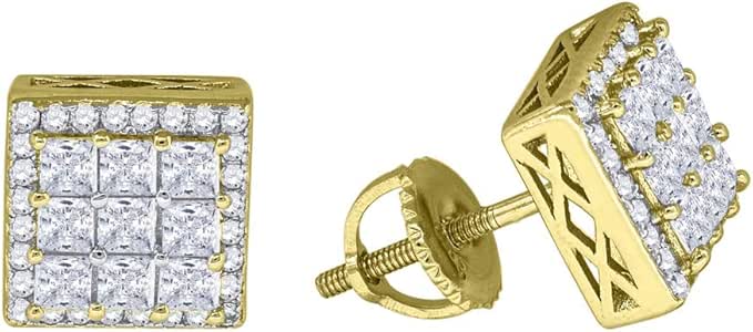 Aretes De Plata De Ley 925 Con Circonita Cúbica Redonda - Corte Canasta | Elegancia Minimalista