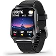 MorePro Smart Watch, Fitness Tracker with Blood Oxygen Heart Rate Monitor,1.69'' Touch Screen Blood Pressure Watches with 20