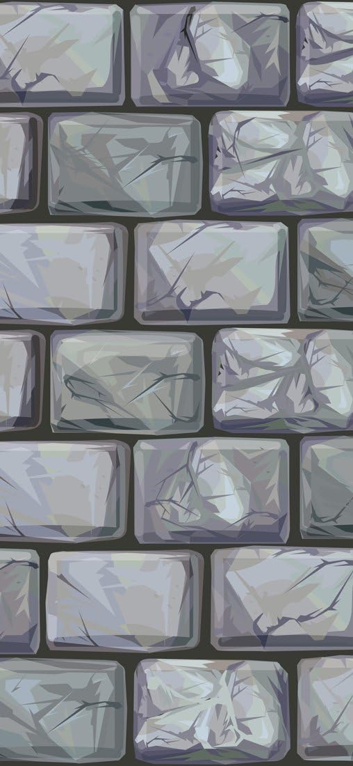 PeelitStickit Stone Pattern Design, Wallpaper, Wall Mural ID-033, vinyl, Multi-colour