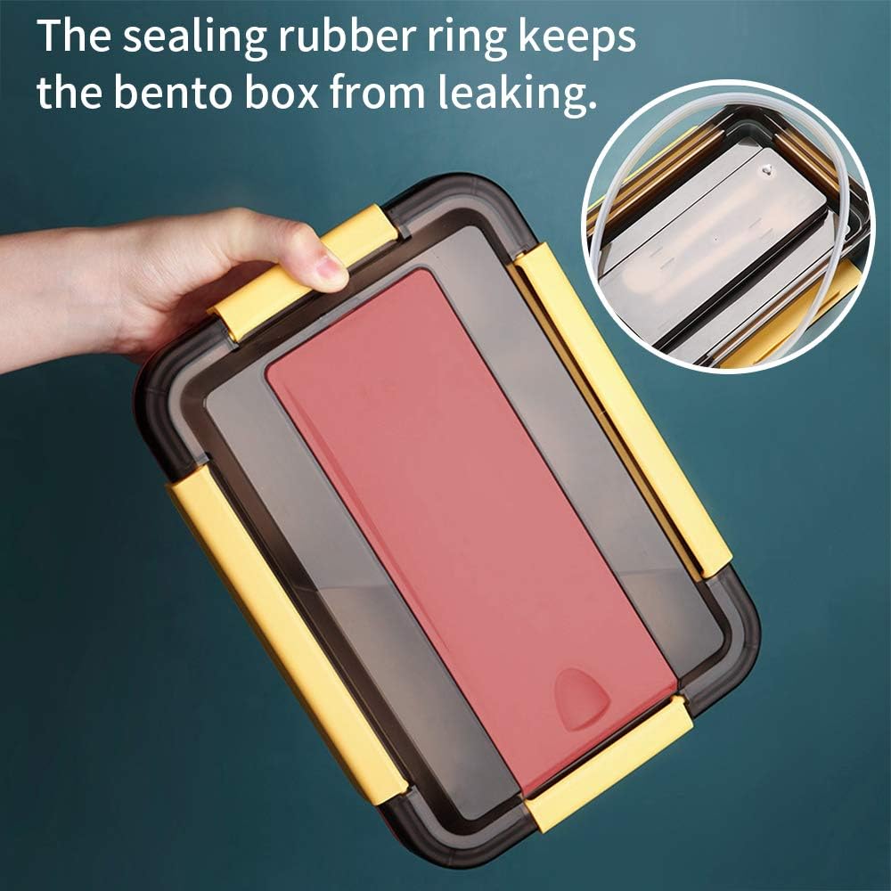 Factory Outlet Store 4 Compartment Bento Lunch Box Stainless Steel 304 Speyang Leakproof Compartment Lunch Boxes Kids Portable Bento Box For Adults Lunch Container For Kids Bpa Free Reusable Blue Kitchen Factory Outlet Store 4 Compartment Bento Lunch Box Stainless Steel 304 Speyang Leakproof Compartment Lunch Boxes Kids Portable Bento Box For Adults Lunch Container For Kids Bpa Free Reusable Blue Kitchen