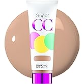 Physicians Formula Super CC+ Cream Color-Correction + Care Cream Full Coverage Light Foundation, Anti Aging Hydrating Serum, For Uneven Skin Tone, Dermatologist Approved