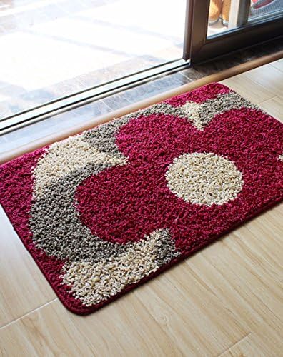 Doormats Yiting Soft Anti-Slip Adhering The Environmental Protection On The Households Wear Door Mat Bedroom Entrance Bathroom Kitchen Suction Mats ,6090Cm F
