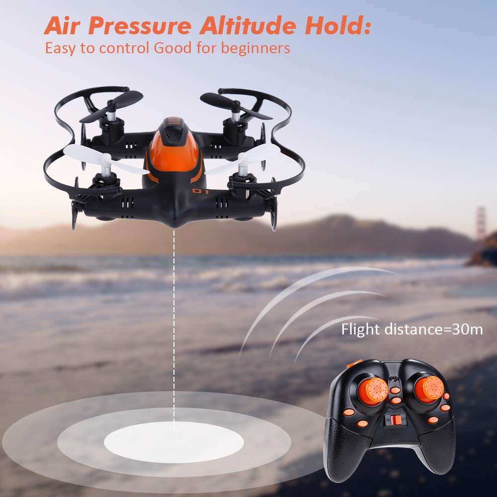 Lictin Kids Mini Drone-2.4G 6 Axis Mini Drone for Kids RC Quadcopter RC Helicopter Plane with Altitude Hold 3D Flips and Headless Mode Easy Fly for Beginners