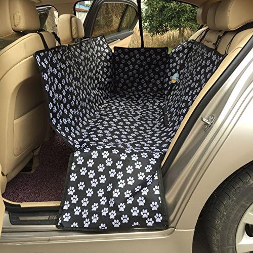 Petony Pet Car Seat Cover for Cars, Trucks, and Suv's Universal Fit,Extra Side Flaps,Exclusive Nonslip,Waterproof Padded Quilted,Backing