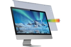 VizoBlueX 21-22 inch Anti-Blue Light Filter for Computer Monitor. Screen Protector Panel (19.7 x 12.0 inches). Blocks Blue Light. Fits LCD, TV, PC, Mac Monitors 21.5