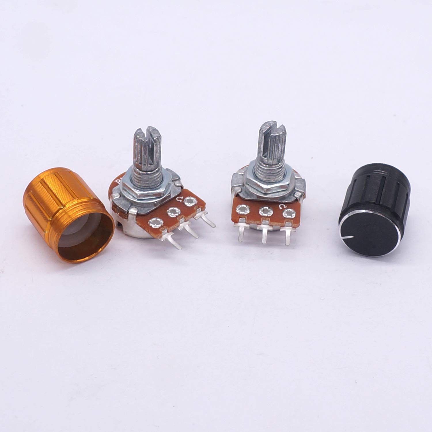 Taiss/10pcs 1K Ohm 3 Terminals Linear Taper Rotary Audio B Type