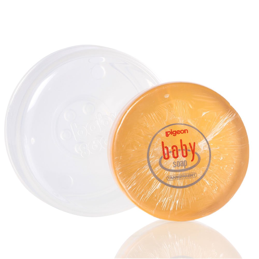 pigeon baby transparent soap