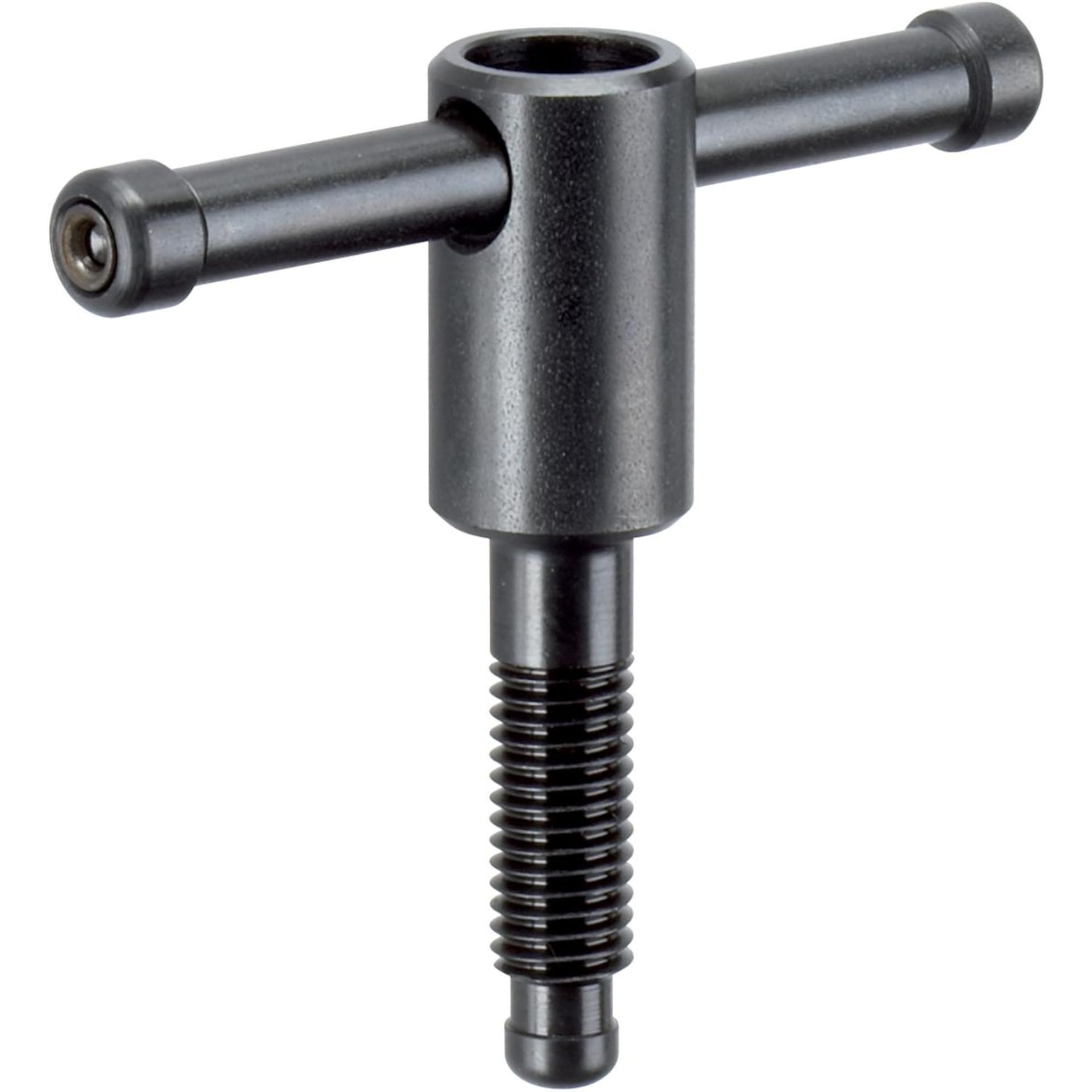 Erwin Halder Normteile 24500.0008 Toggle Screws DIN 6306 with Loose Toggle/without Pressure Piece, Shape D | d1 = M8 / l1 = 40 mm