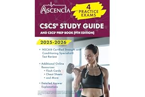 CSCS Study Guide 2025-2026: 4 Practice Exams and CSCS Prep Book: [9th Edition]