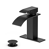 Ryuwanku Bathroom Faucet Matte Black Modern