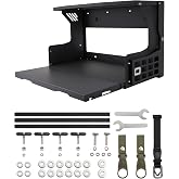 Turnirace Tailgate Table Compatible with Ford Bronco 2/4 Door 2021-2025 | Double-Layer MOLLE Panel, Foldable Rack, Pre-Assembled, 150 lb Capacity; Excludes Bronco Sport