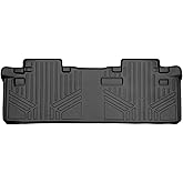 SMARTLINER Custom Fit Floor Mats 2nd Row Liner for 2011-2012 Toyota Sienna