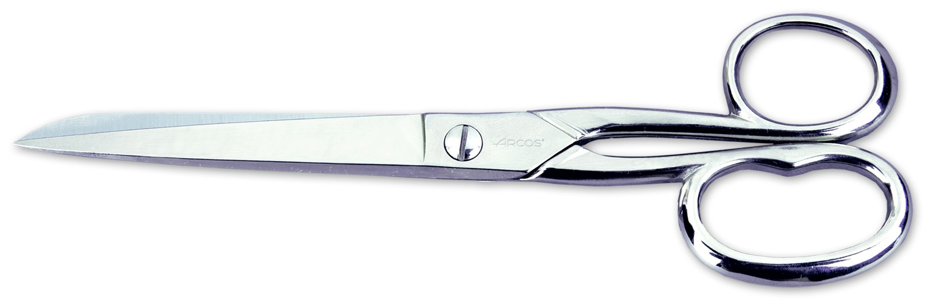 Arcos Series Style - Dressmaker Shears - Forged Steel 7.5" - Handle Nickel Plated Silver Color