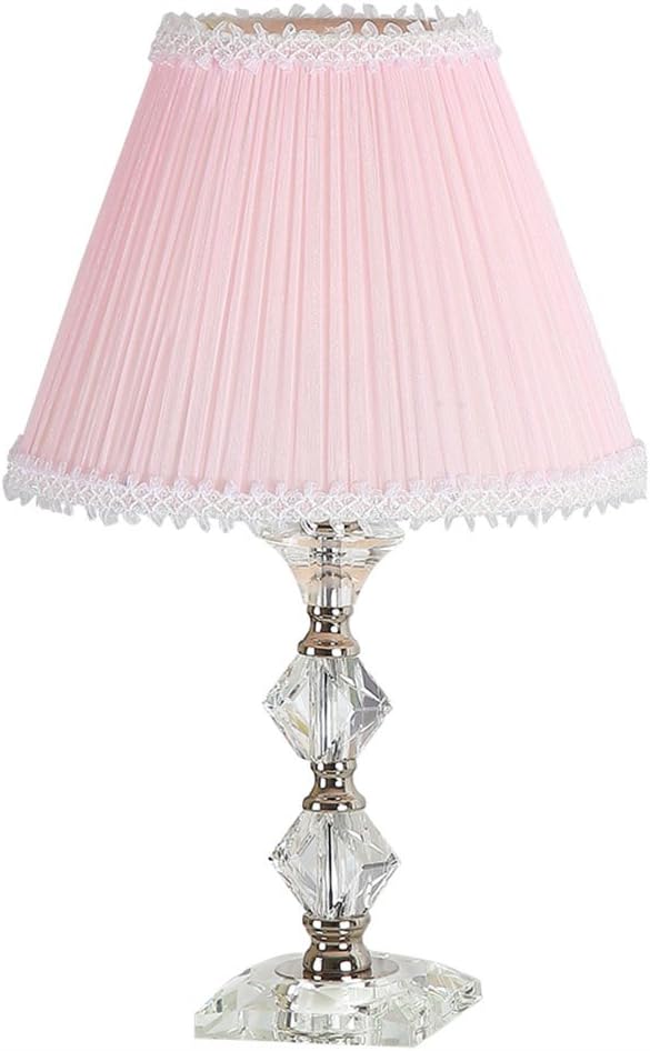 pink bedside light
