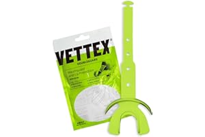 Markwort Vettex Doubleguard Mouthguard for Football, Lacrosse, MMA, Boxing, Braces - Breathable Doubleguard with Lip Protection and Strap, Lime