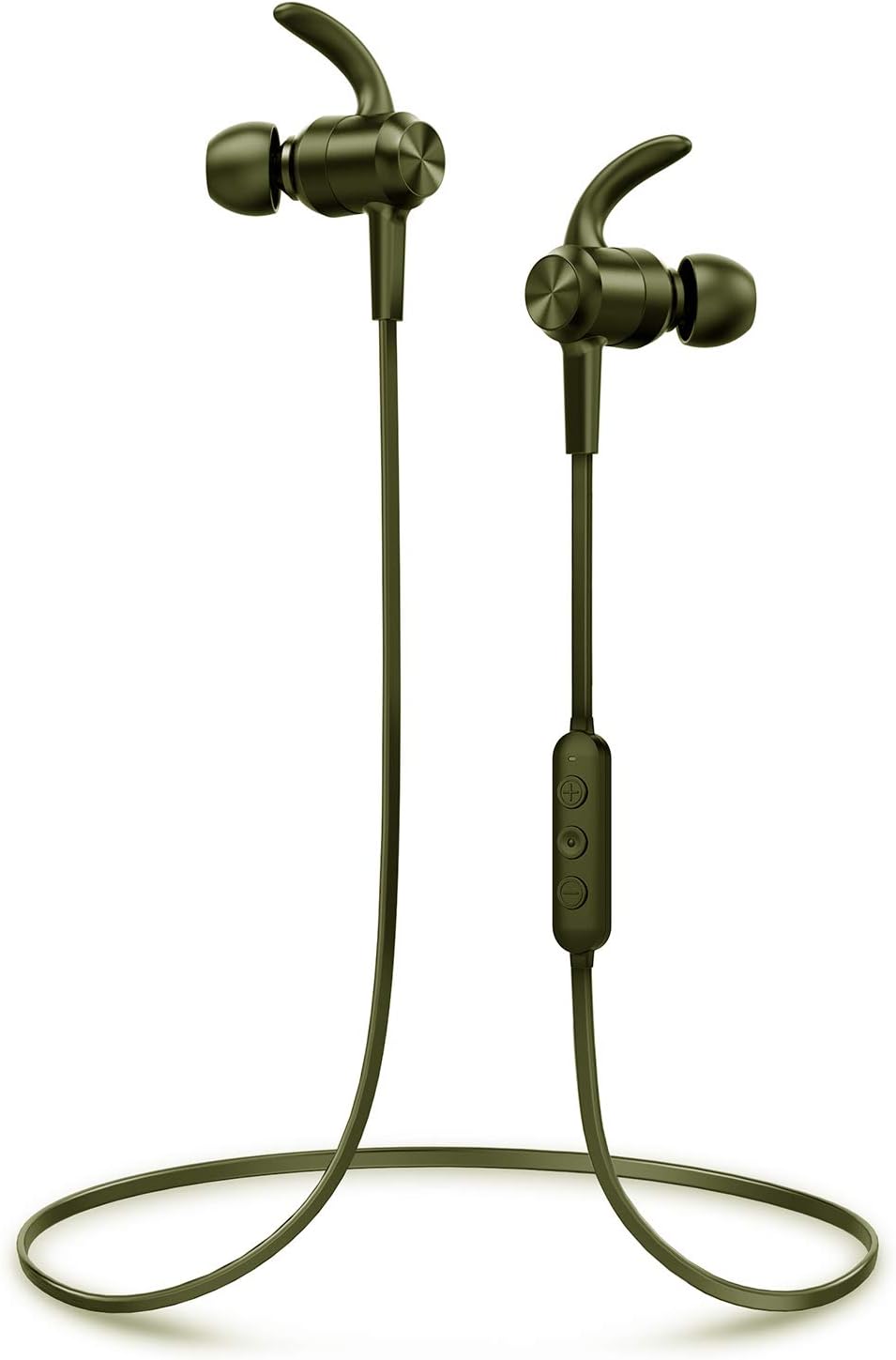 Wireless Headphones 10 Hrs Playtime, Picun HiFi Stereo CSR Bluetooth Headphones IPX7 Waterproof Sports Earbuds with HD Mic, Magnetic, Anti-Fall Off, Painless Fit for Running Gym Workout Gift (Brown)