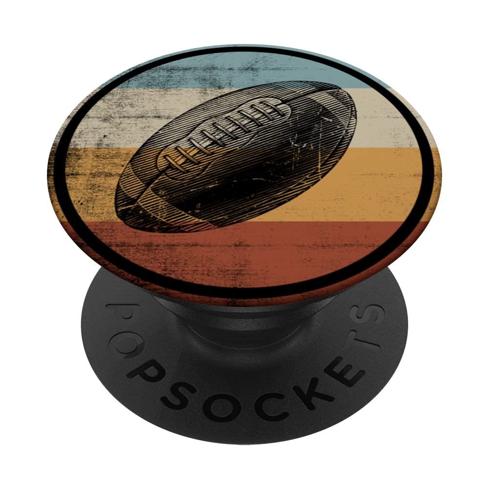 Retro Vintage Design American Football PopSockets Swappable PopGrip