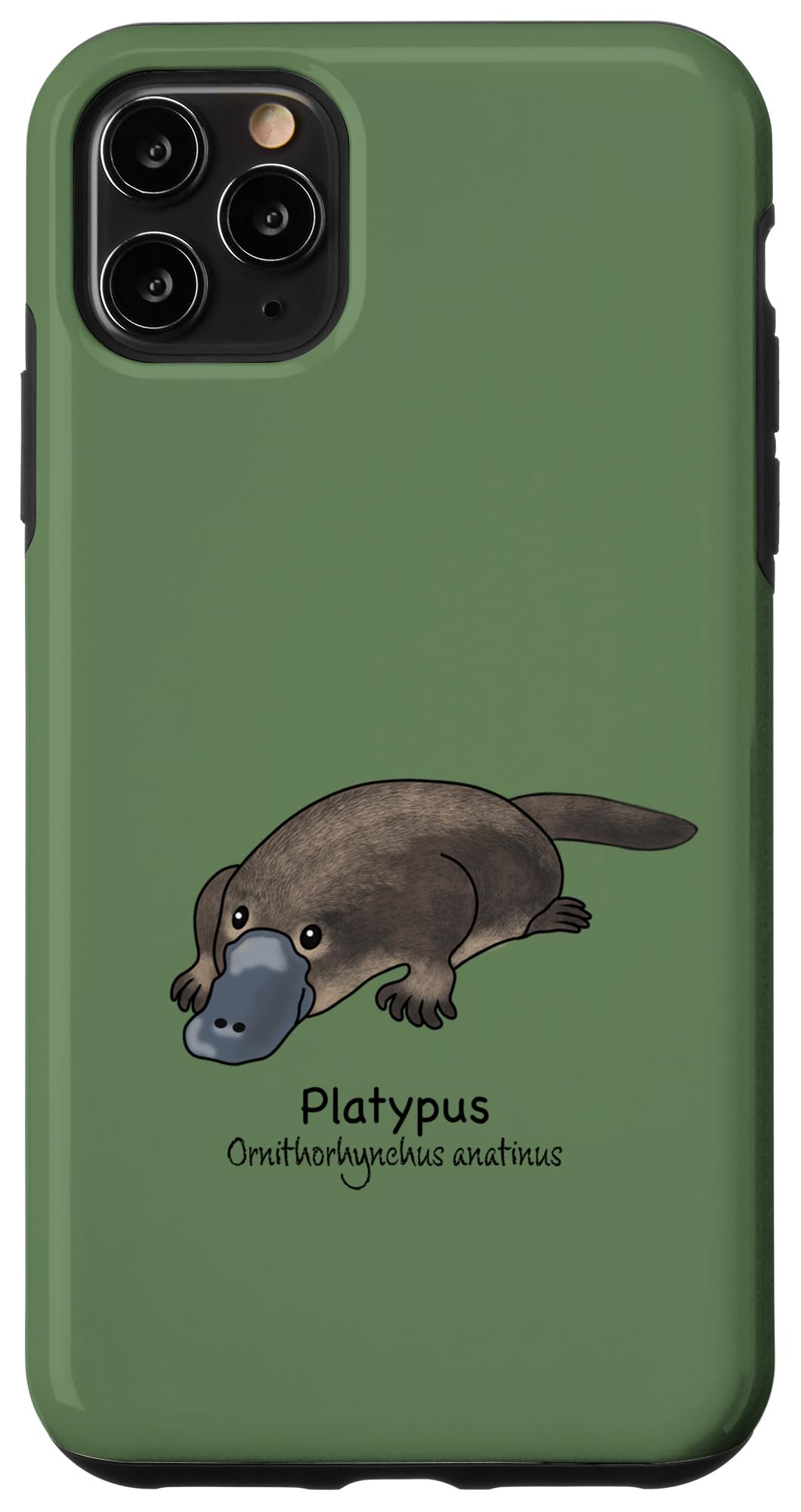 iPhone 11 Pro Max Endangered animals of Australia - Platypus Case