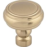 Top Knobs TK880HB TK880 Brixton 1-1/4 Inch Mushroom Cabinet Knob from The Devon Collection