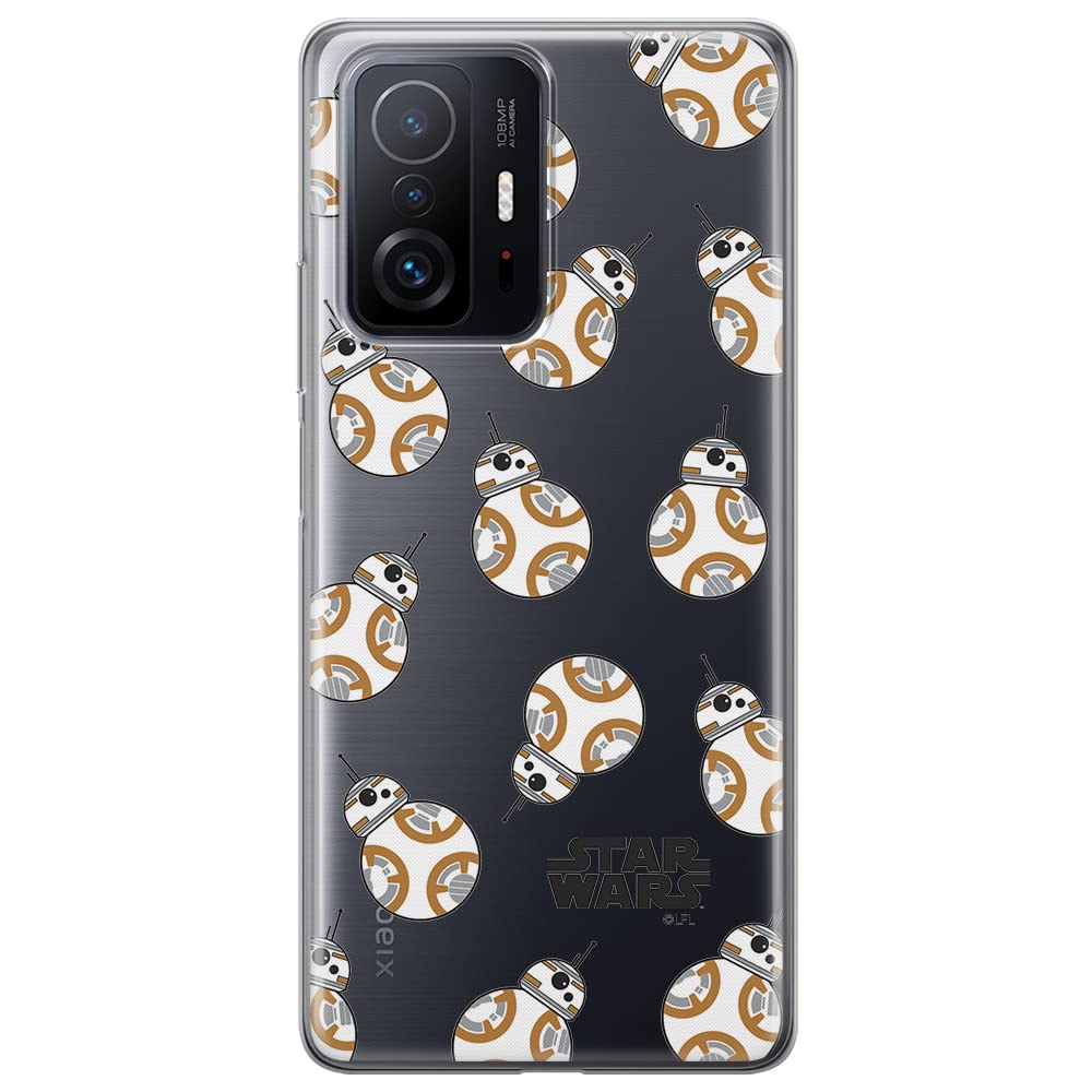 ERT GROUP mobile phone case for Xiaomi 11T 5G / 11T PRO 5G original and officially Licensed Star Wars pattern BB 8 004 optimally adapted to the shape of the mobile phone, partially transparent
