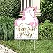 Big Dot of Happiness Rainbow Unicorn - Party Decorations - Magical Unicorn Baby Shower or Birthday Party Welcome Yard Sign